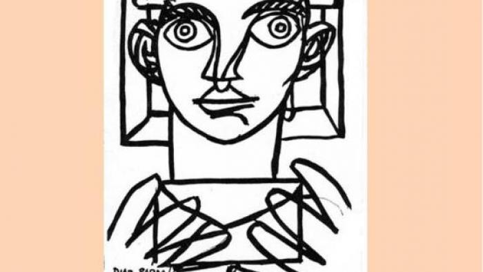 Mostra na biblioteca de Psicoloxía e Ciencias da educación sobre Díaz Pardo como ilustrador