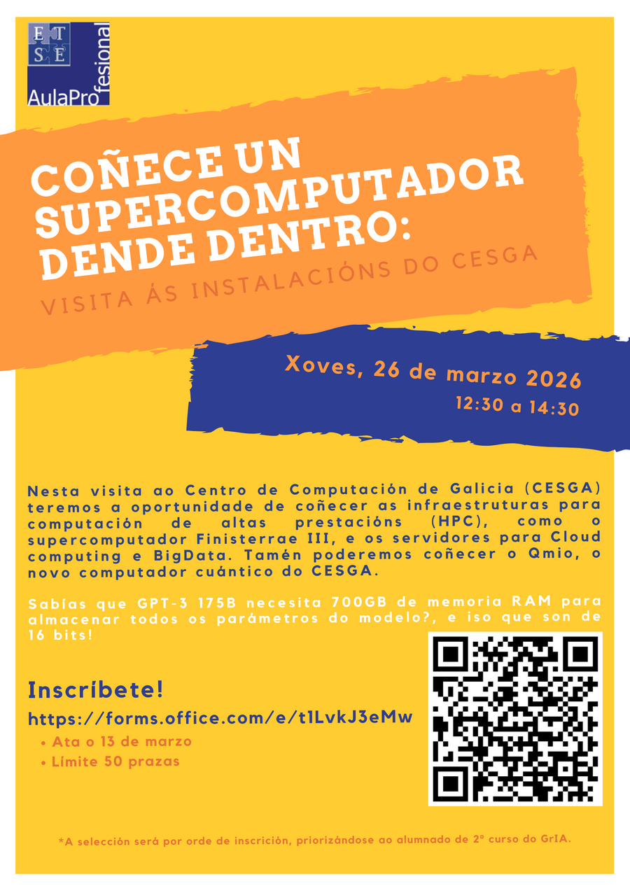 Coñece un supercomputador dende dentro: Visita ás instalacións do CESGA