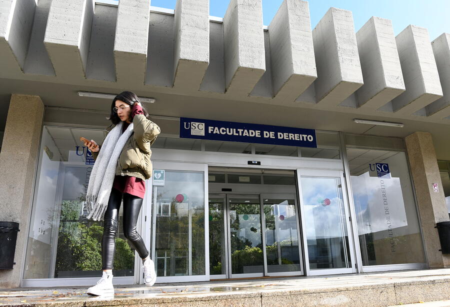 Facultade de Dereito. FOTO: Santi Alvite
