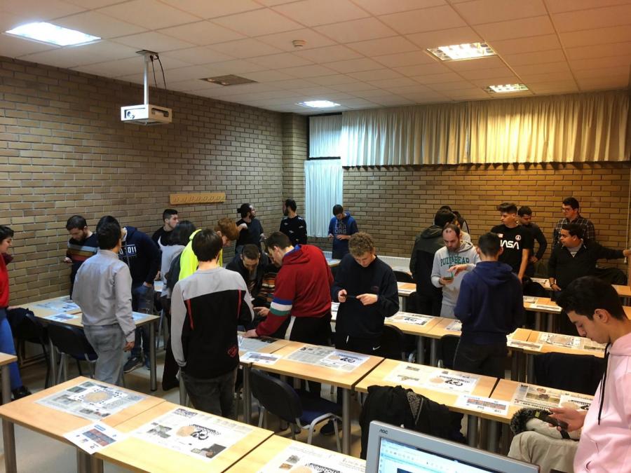 Taller celebrado no marco do OpenLab2019 do proxecto Portos