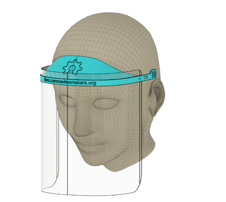 Deseño das viseiras