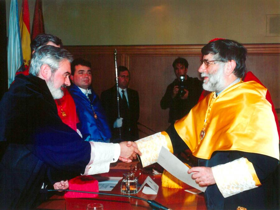 Darío Villanueva e Juan Rosai