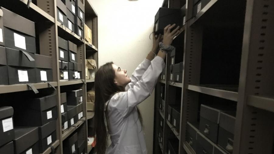 Na actualidade, Nélida Fachal colabora co SANT como alumna de prácticas externas do grao de Bioloxía