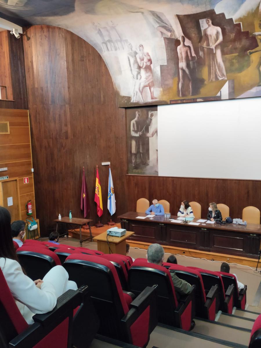 Acto de entrega de diplomas de fin de Máster na Facultade de Química