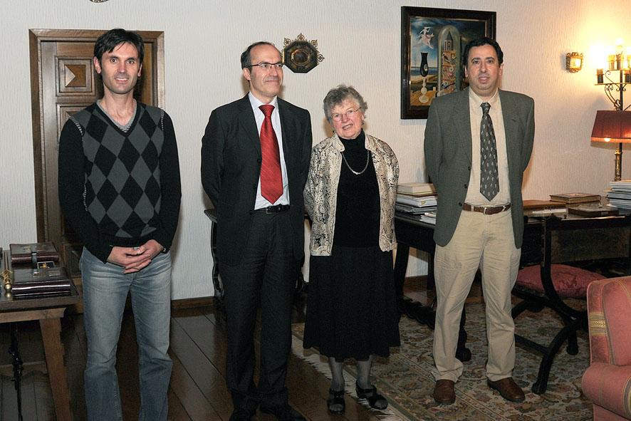 Recepción a Frances Elizabeth Allen en el Rectorado