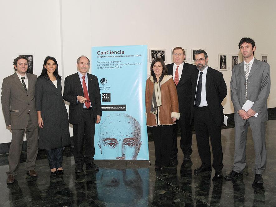 Momento previo a la conferencia de Gerardus ‘t Hooft