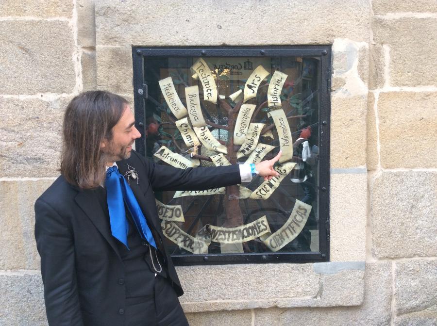 Cédric Villani no Seminario de Estudos Galegos