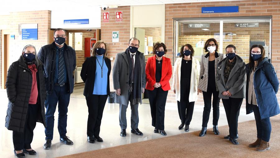 Toma de posesión da decana de Psicoloxía. FOTO: Santi Alvite