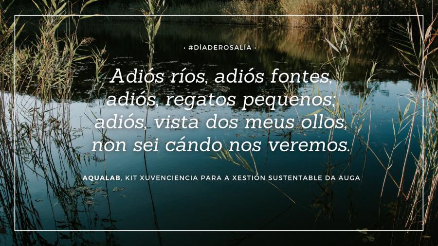'Memes' que relacionan a poética de Rosalía de Castro cos Kits de divulgación científica de XuvenCiencia