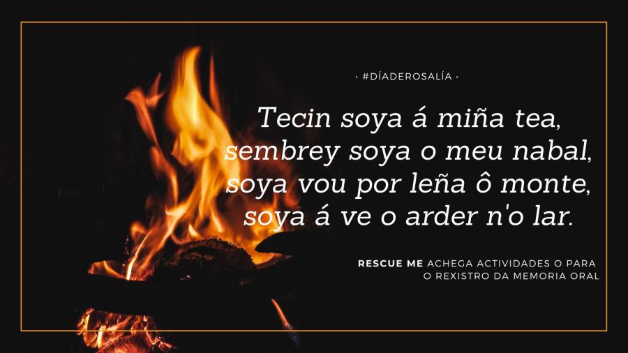 'Memes' que relacionan a poética de Rosalía de Castro cos Kits de divulgación científica de XuvenCiencia