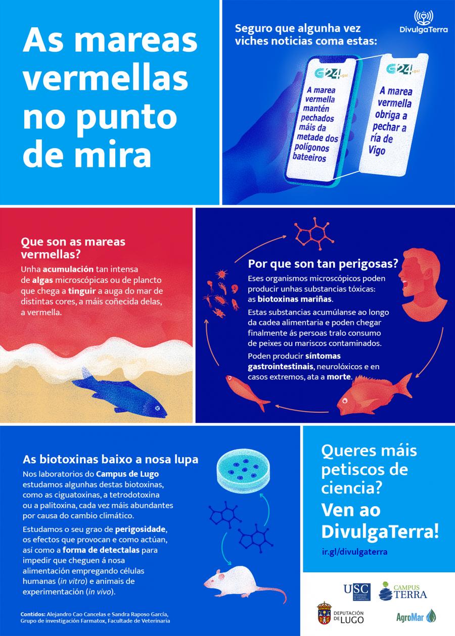 As mareas vermellas no punto de mira - póster