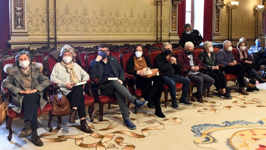 A presentación desenvolveuse no Paraninfo e estivo presidida polo reitor Antonio López. FOTO: Santi Alvite