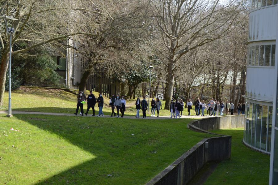 Visitas aos distintos centros do Campus de Lugo