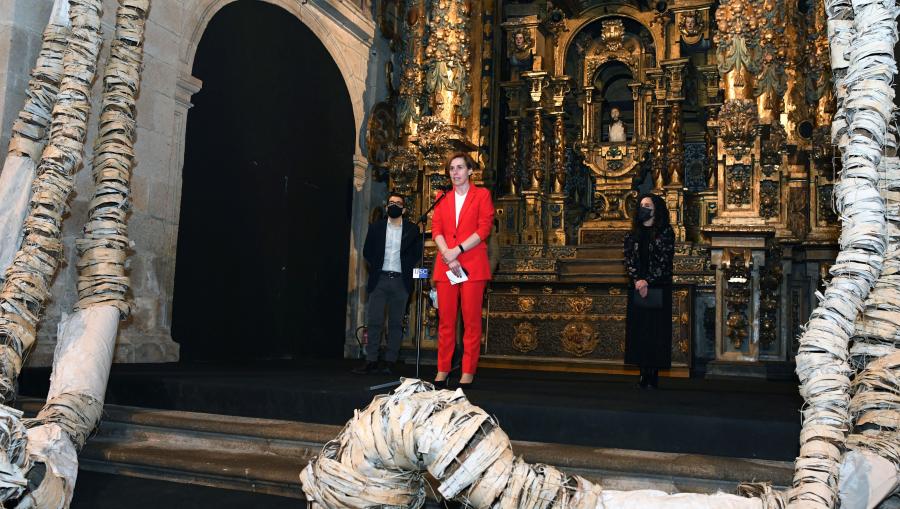 Inauguración da mostra: FOTO: Santi Alvite