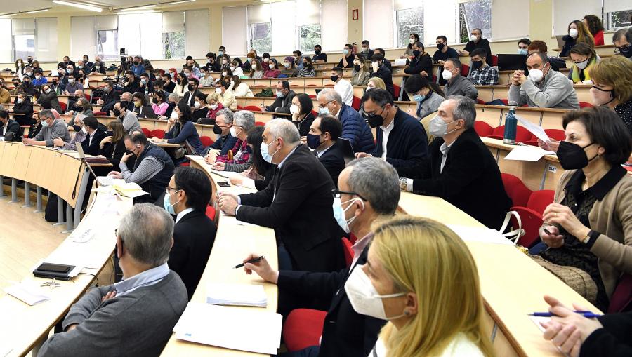 O claustro quedou conformado por 280 membros. FOTO: Santi Alvite