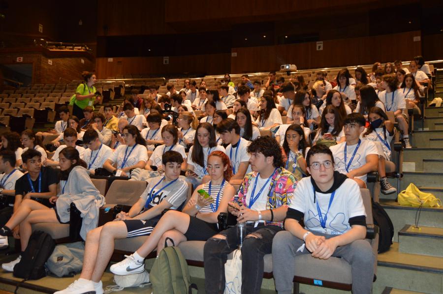 Participantes no X Campus de Verán XuvenCiencia