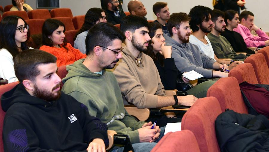 Asistentes ao seminario. FOTO: Santi Alvite