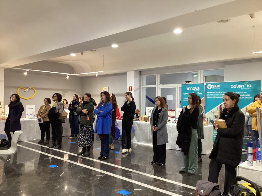 Asistentes ao V Encontro de Emprendedoras do Programa Emega