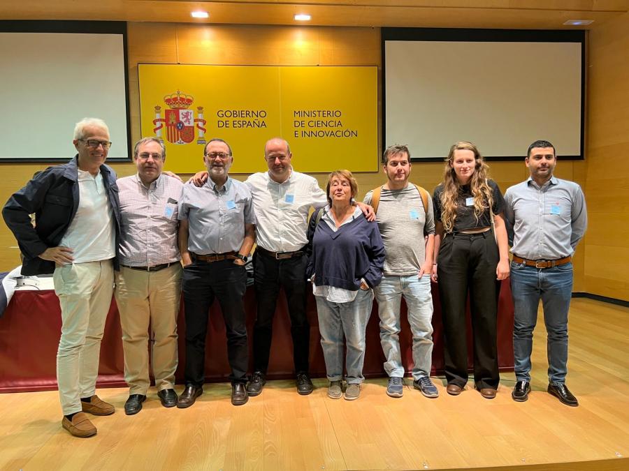 Integrantes do equipo de investigación PARANTAR