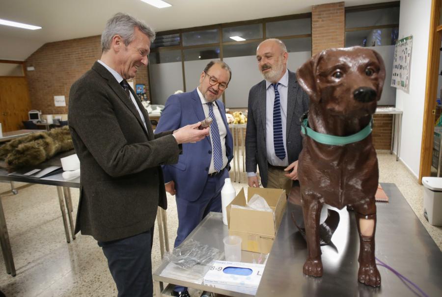 Imaxe de arquivo da visita institucional ás instalacións 