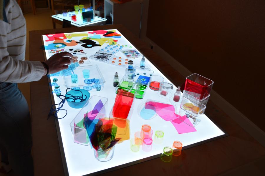 Material do Laboratorio de Educación Infantil da Facultade de Formación do Profesorado