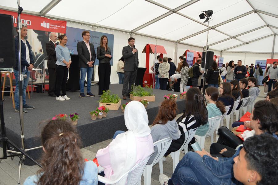 Francisco Fraga presenta un dos coloquios celebrados no Tour do Talento 2023