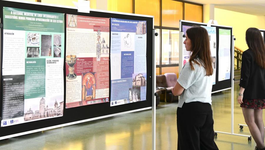 Os e as participantes teñen a oportunidade, ao longo destas dúas xornadas, de asistir e facer as súas contribucións a este evento, que ofrece sesións de relatorios, posters e mesas redondas. FOTO: Santi Alvite