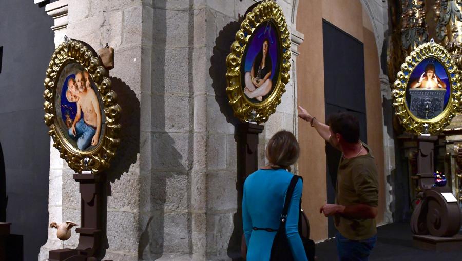 Detalle da mostra 'CONSTELATIO'. FOTO: Santi Alvite