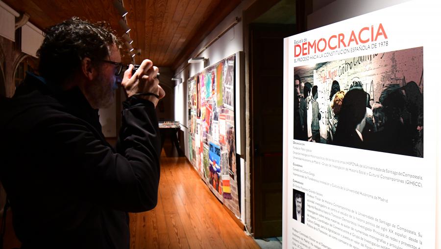 A mostra pode visitarse en horario de 11.00 a 14.00 e de 17.00 a 20.30 horas. FOTO: Santi Alvite