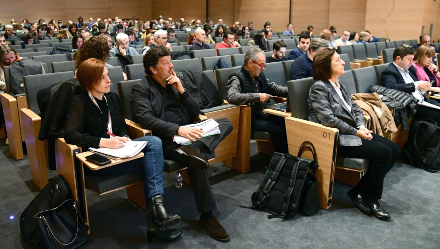 A sesión desenvolveuse na Facultade de Medicina e Odontoloxía. FOTO: Santi Alvite