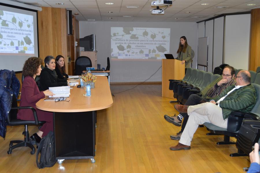 Tribunal e directores da tese de doutoramento de Marta Rodríguez Fernández, na EPS de Enxeñaría