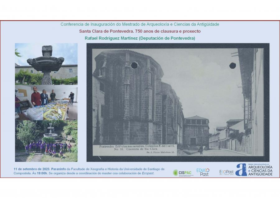 Cartel Conferencia Inaugural 2023-2024