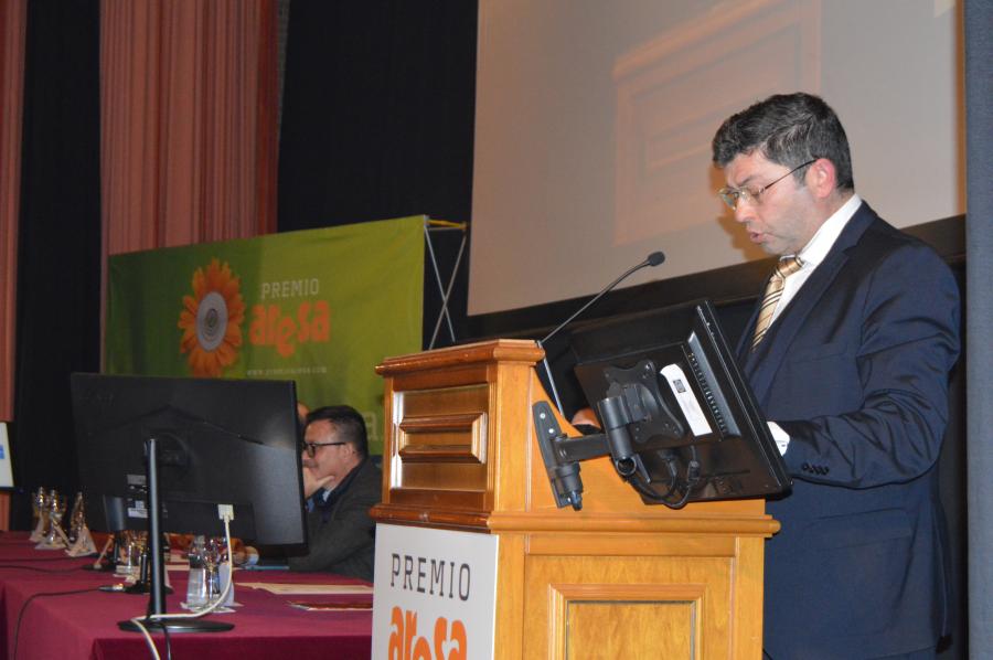 Franciso Fraga deu conta da resolución do xurado do XXIV Premio Aresa