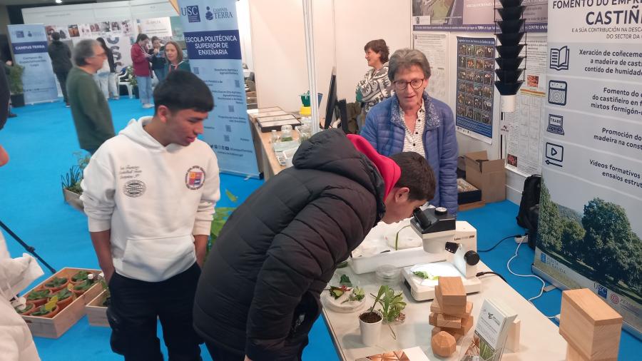 A USC na Feira de Educación, Formación e Emprego de Lugo