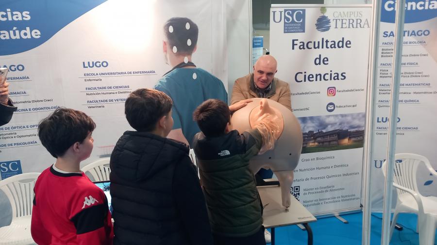 A USC na Feira de Educación, Formación e Emprego de Lugo