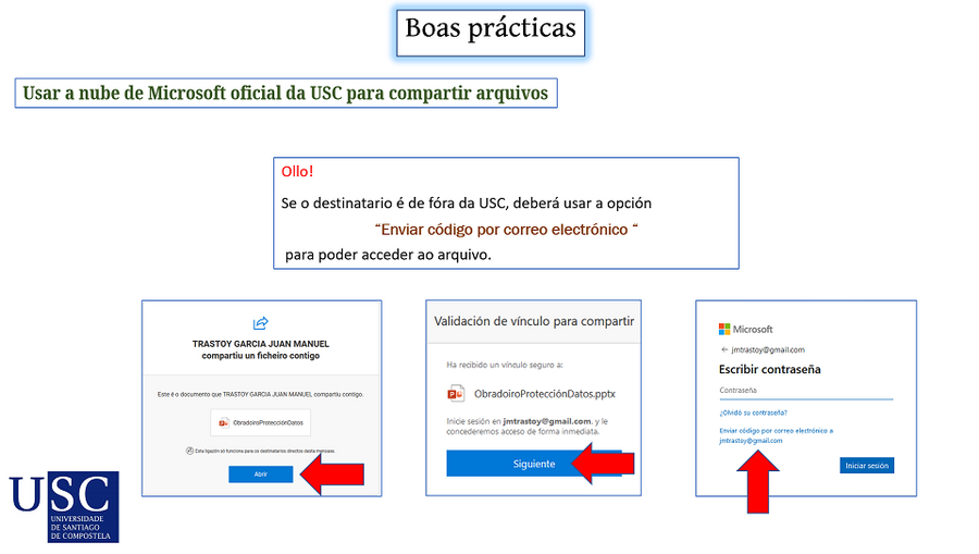 Boas prácticas para compartir arquivos - 3