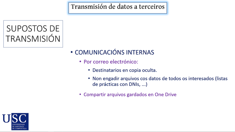 Transmisión interna