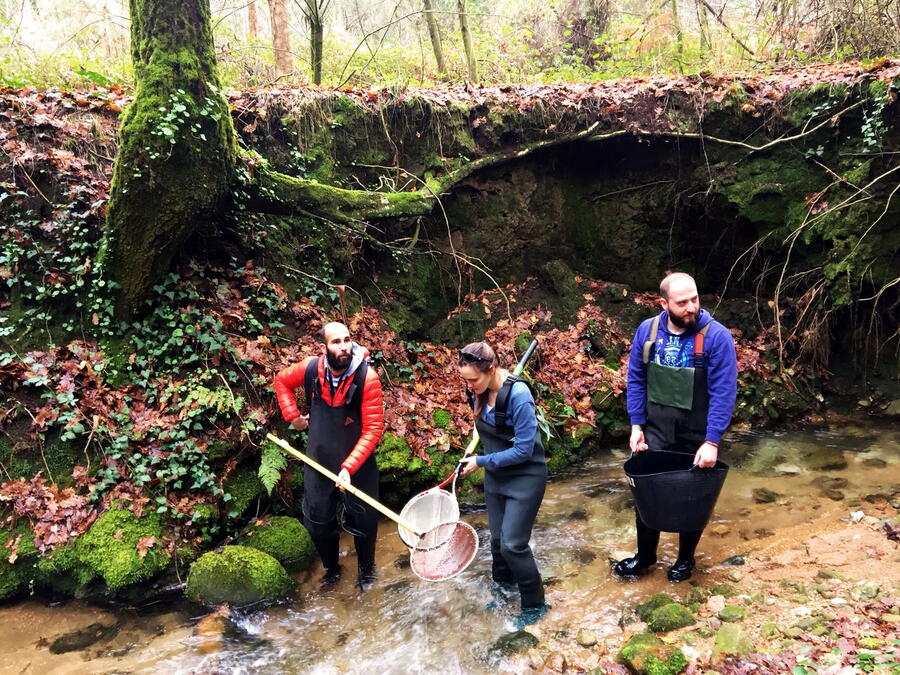 Visita á Estación Hidrobiolóxica de Vilagarcia (2017)