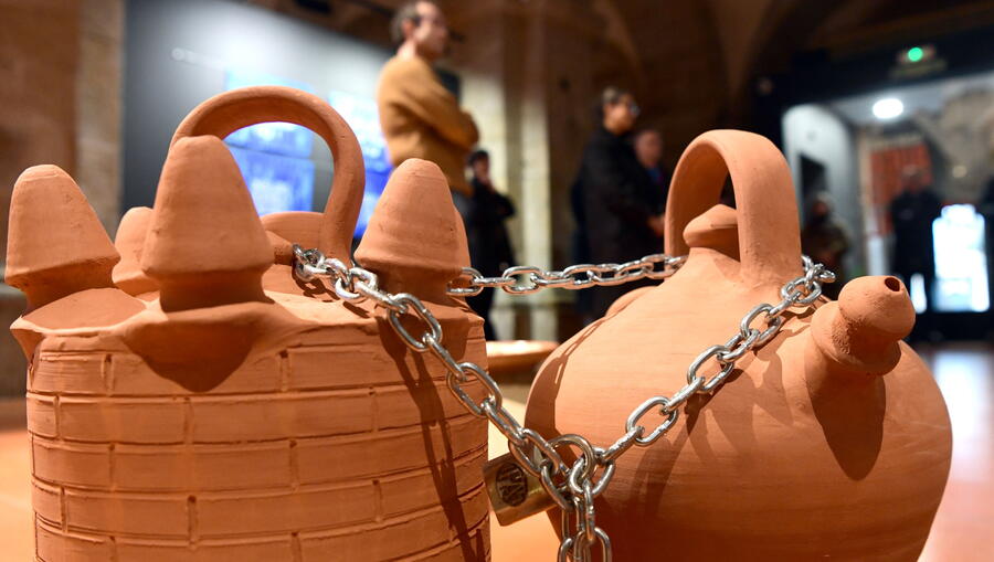 Detalle da mostra. FOTO: Santi Alvite