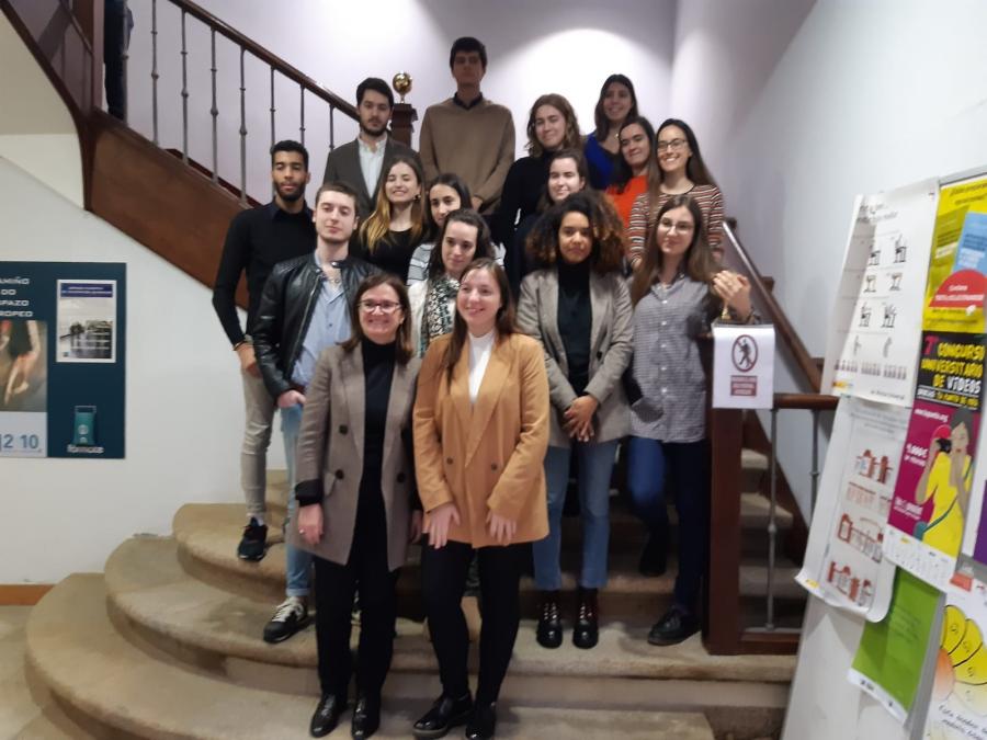 A vicerreitora Mar Lorenzo presidiu o acto inaugural