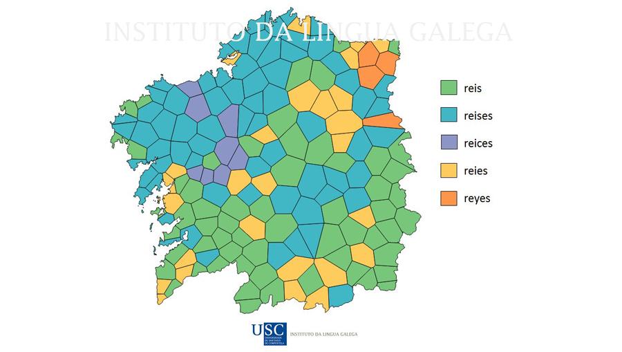 Infografía sobre a formación do plural. ILG