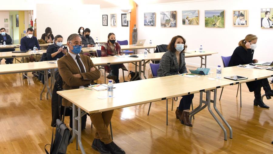 Foron un total de dezaseis empresas as que solicitaron reunións. FOTO: Santi Alvite