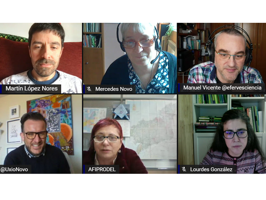 Relatores participantes na sesión de lanzamento do proxecto Ciencia no Camiño