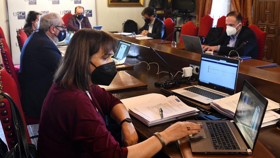 A reunión desenvolveuse no Colexio San Xerome. FOTO: Santi Alvite