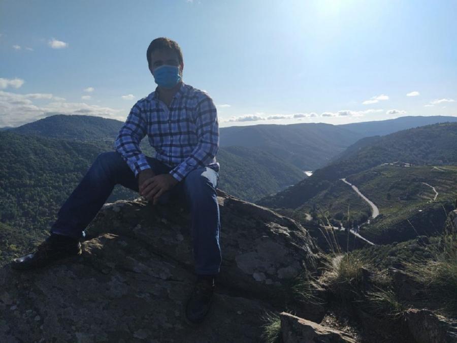 Andrés Osoro, nos Picos de Europa