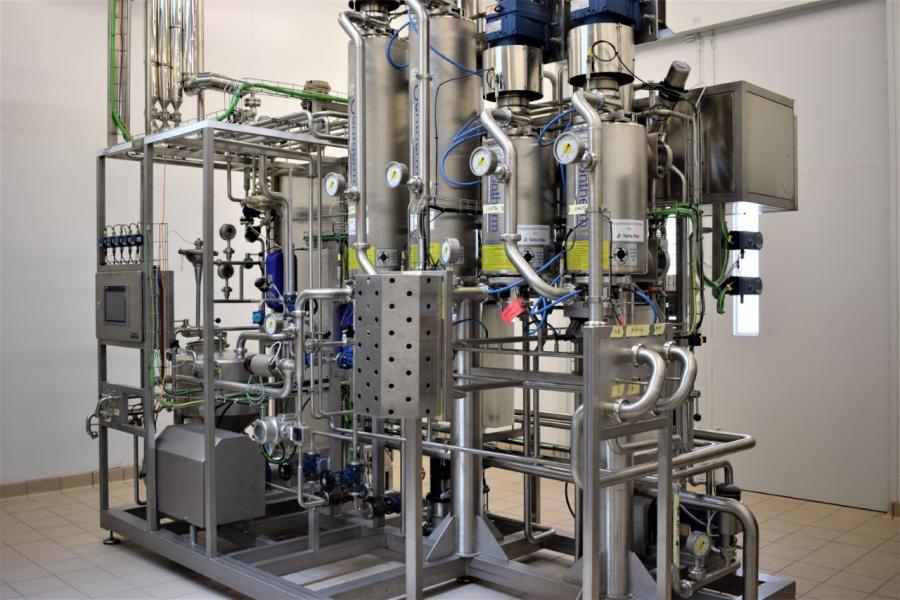 Equipo de esterilización UHT (Ultra High Temperature) da APLTA