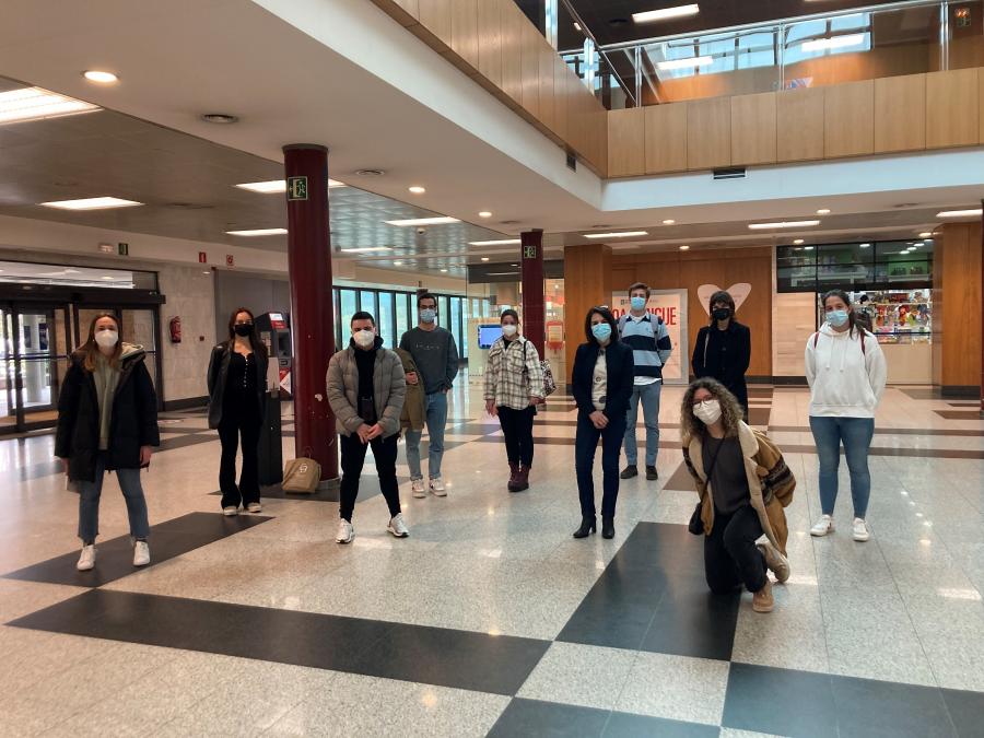 O proxecto conta coa axuda de 22 voluntarios, todos eles estudiantes de Medicina e Enfermaría