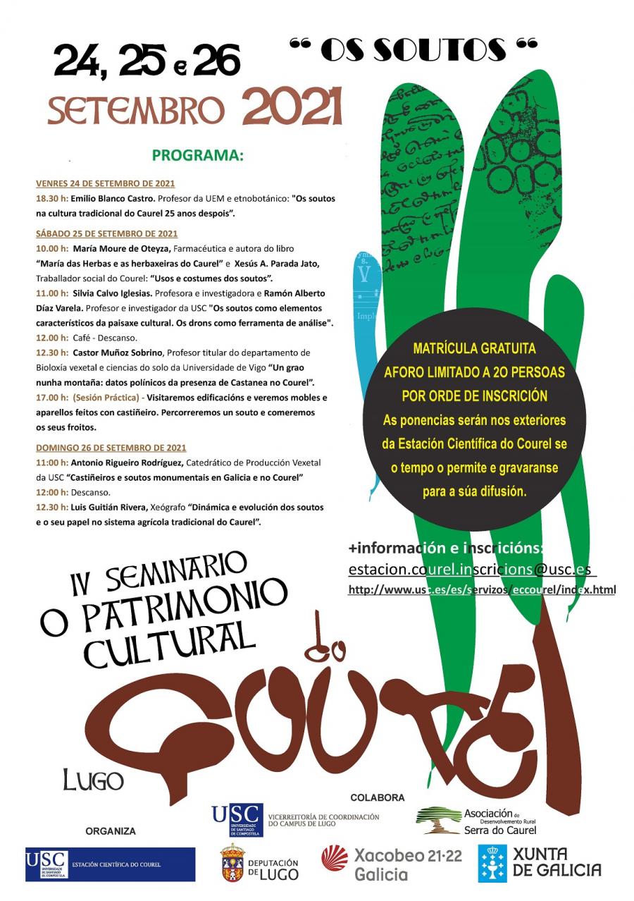 Cartaz e programa do seminario
