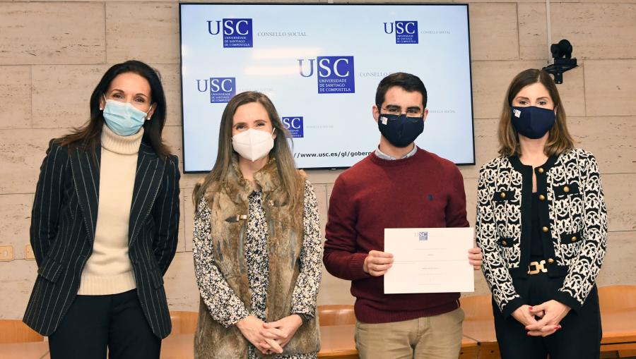 Beatriz González, Cecilia Sierra, Andrés Vázquez e Marta Otero