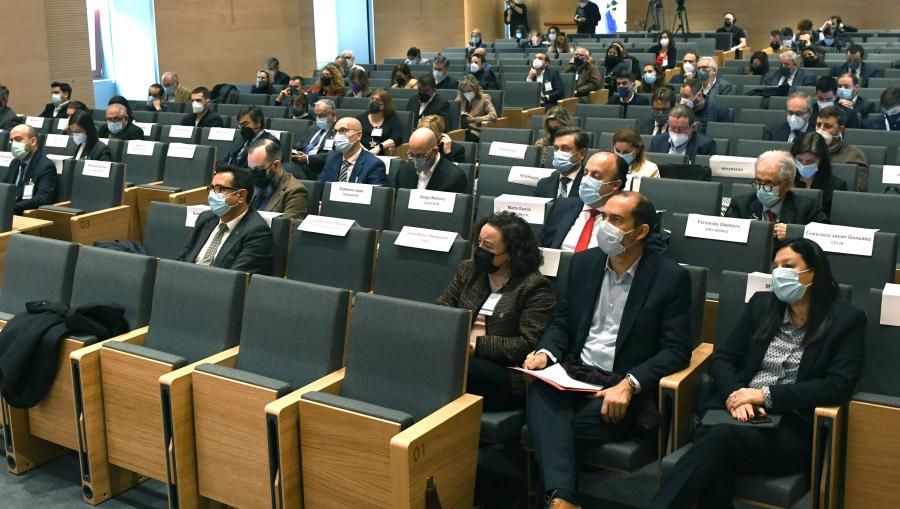 Público asistente ao acto. FOTO: Santi Alvite